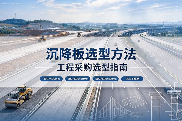 双桥沉降板选择方法