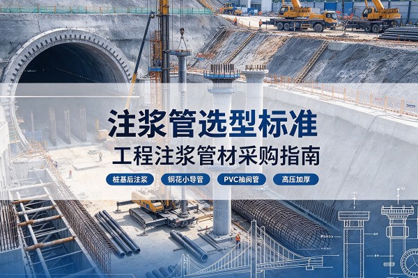 双桥注浆管选型标准