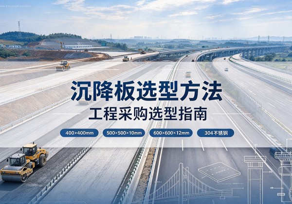 双桥沉降板选择方法